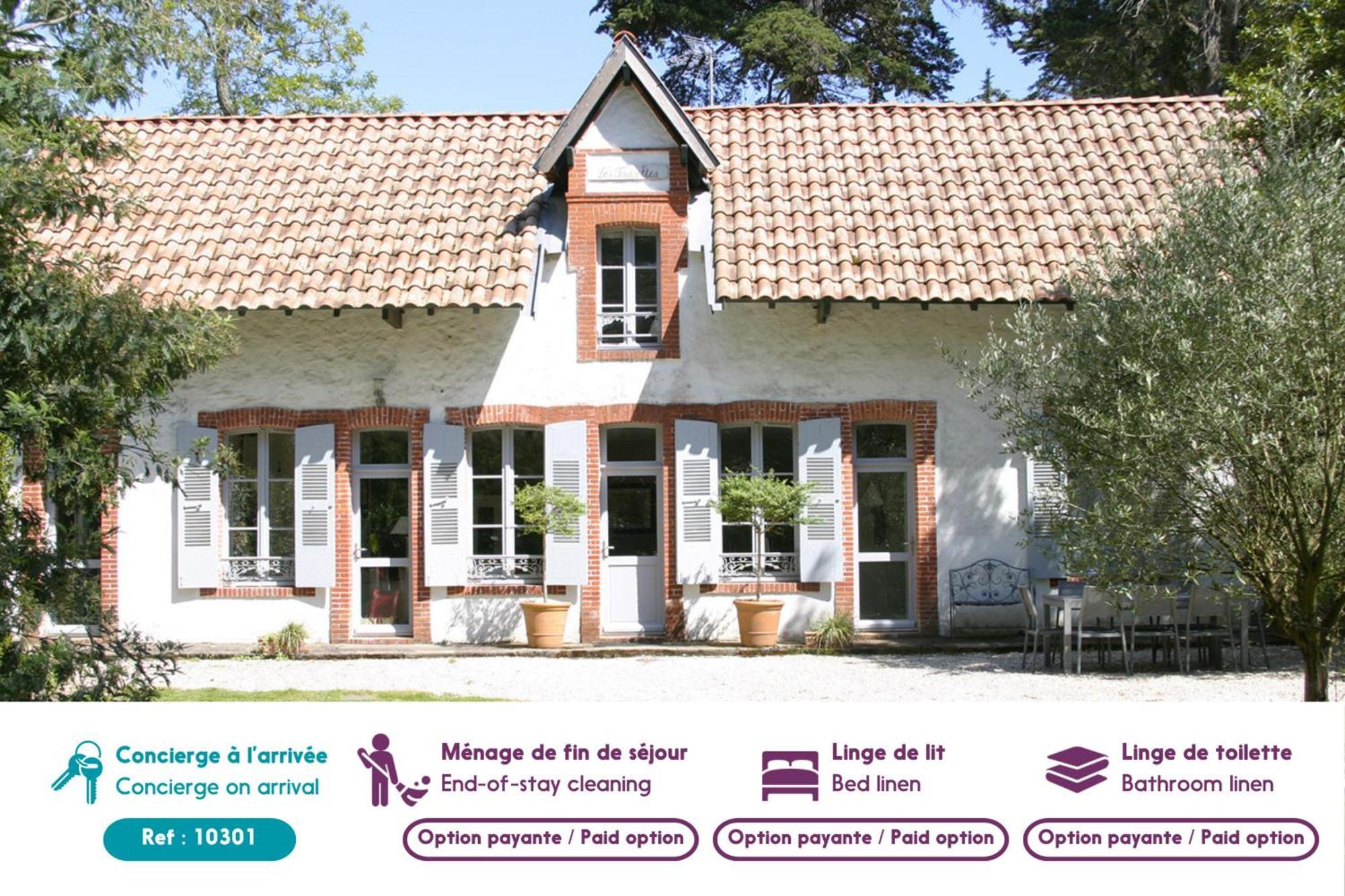 Villa Traditionnelle Pour 8 - 550M De La Plage Noirmoutier-en-l'Ile Eksteriør billede